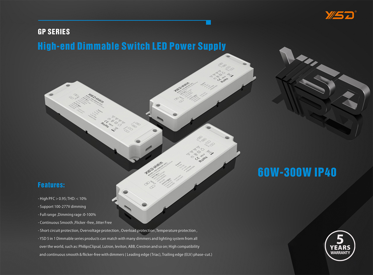 What are the characteristics of LED power supply